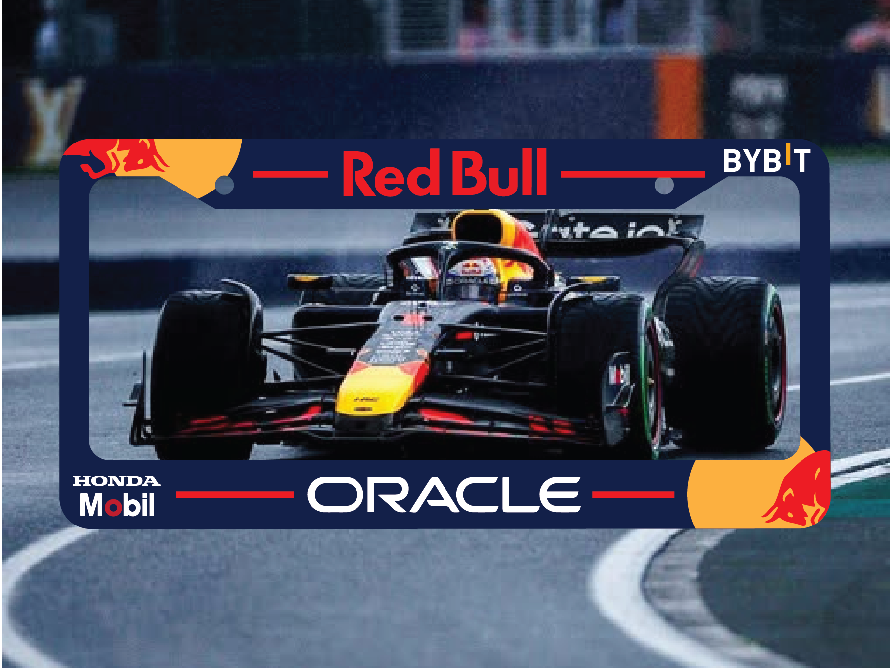 Oracle Red Bull Racing F1 (2025) License Plate Frame