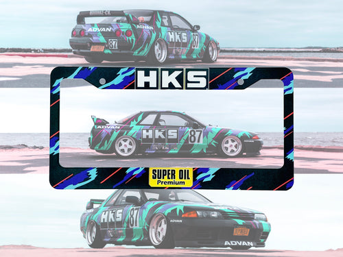 HKS License Plate Frame