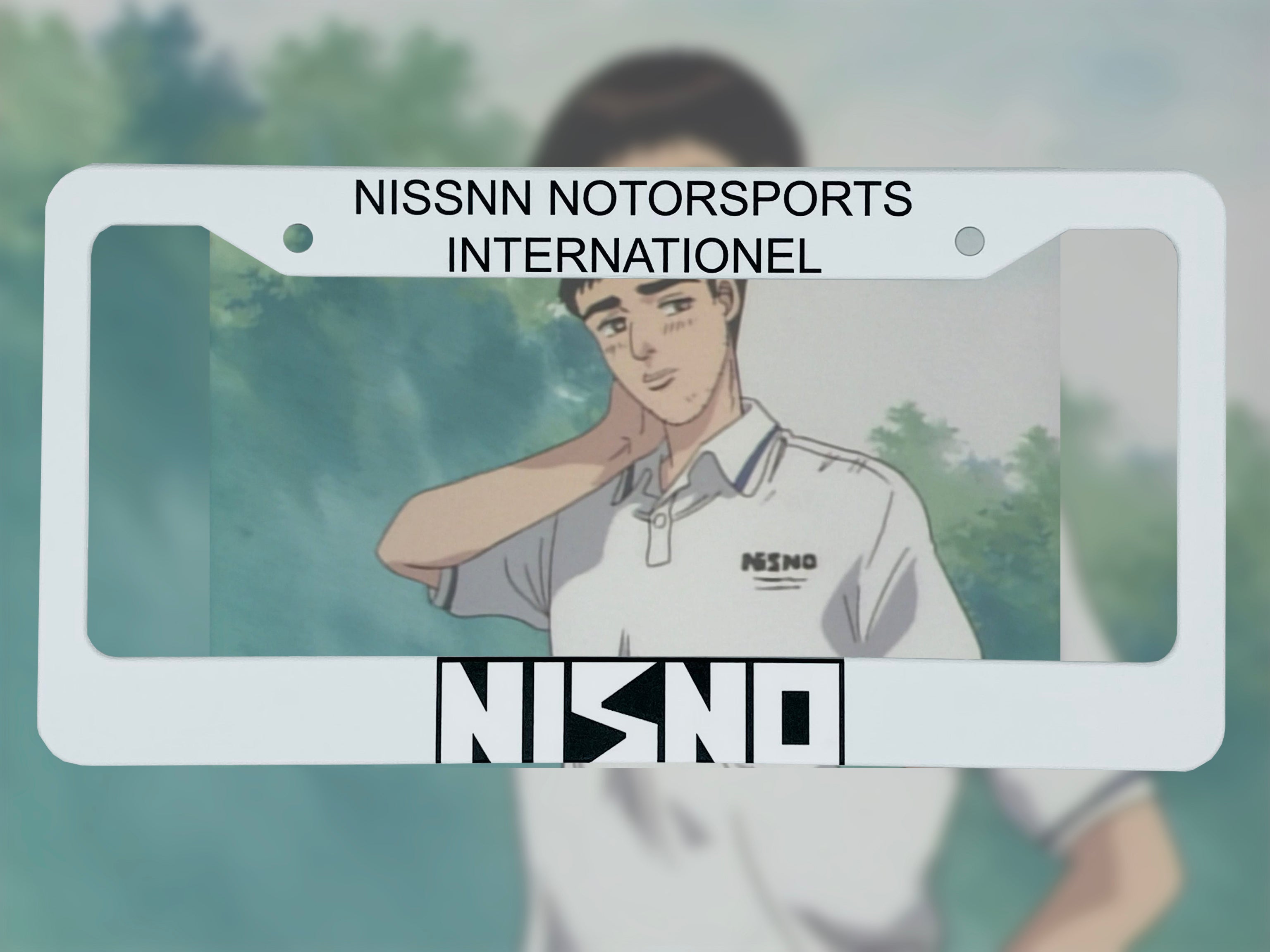 Nisno  License Plate Frame